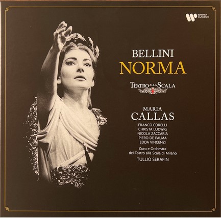 MARIA CALLAS - BELLINI: NORMA (1960 - SERAFIN) (4 LP)