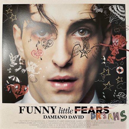 DAMIANO DAVID - FUNNY LITTLE FEARS (DREAMS) LIMITED SIGNED (2 LP)