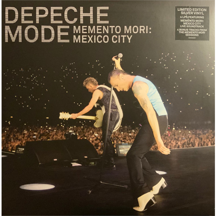 DEPECHE MODE - MEMENTO MORI: MEXICO CITY 4 (BLACK) (4 LP)