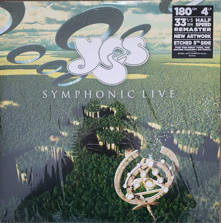 YES - SYMPHONIC LIVE (4 LP)
