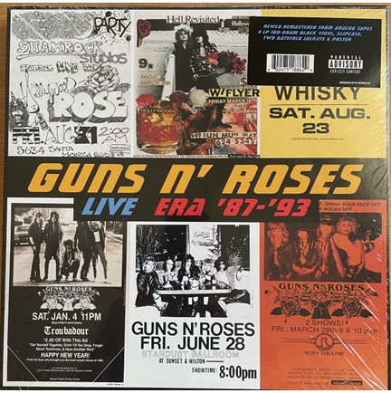 GUNS N' ROSES - LIVE ERA '87-'93 (4 LP)