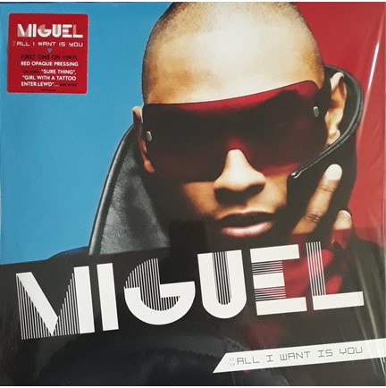 MIGUEL - ALL I WANT IS YOU (CLEAR LP)