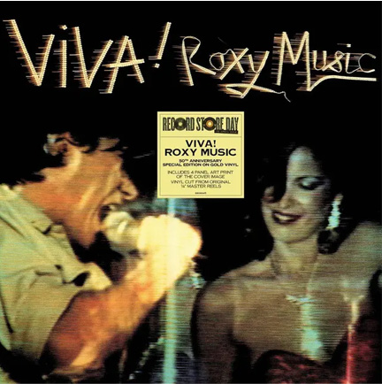 ROXY MUSIC - VIVA! ROXY MUSIC 50TH ANNIVERSARY EDITION (GOLD) (LP) (RSD EXCLUSIVE 2026)