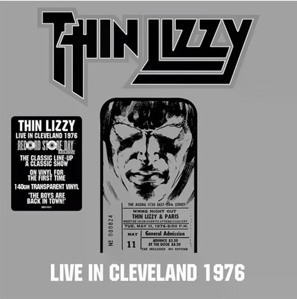 THIN LIZZY - LIVE IN CLEVELAND 1976 (2LP) (RSD EXCLUSIVE 2026)