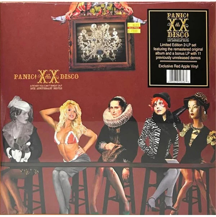 PANIC! AT THE DISCO - A FEVER YOU CAN'T SWEAT OUT (RED) (2LP) (20TH ANNIVERSARY DLX)