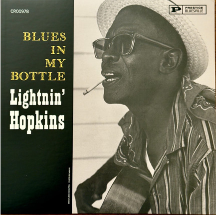LIGHTNIN' HOPKINS - BLUES IN MY BOTTLE (LP)