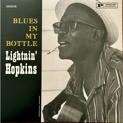 LIGHTNIN' HOPKINS - BLUES IN MY BOTTLE (LP)