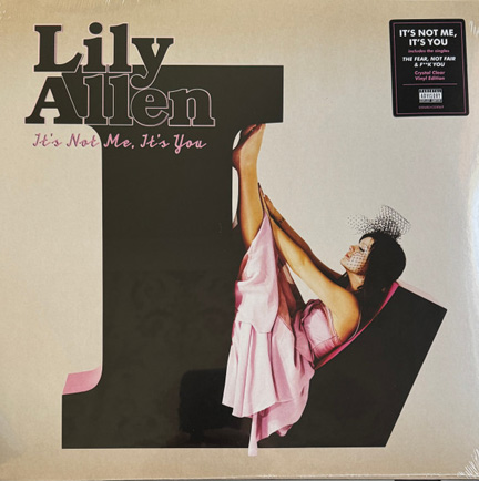 LILY ALLEN - IT'S NOT ME IT'S YOU (CLEAR) (LP) 12