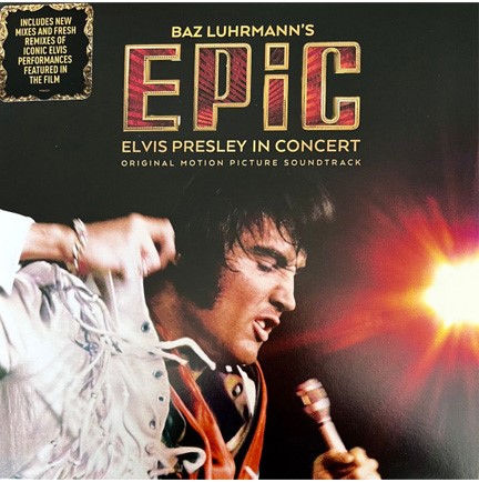 ELVIS PRESLEY - EPIC: ELVIS PRESLEY IN CONCERT - ORIGINAL MOTION PICTURE SOUNDTRACK (2LP)