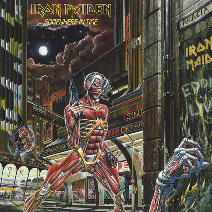 IRON MAIDEN - SOMEWHERE IN TIME (LIMITED YELLOW) (LP)