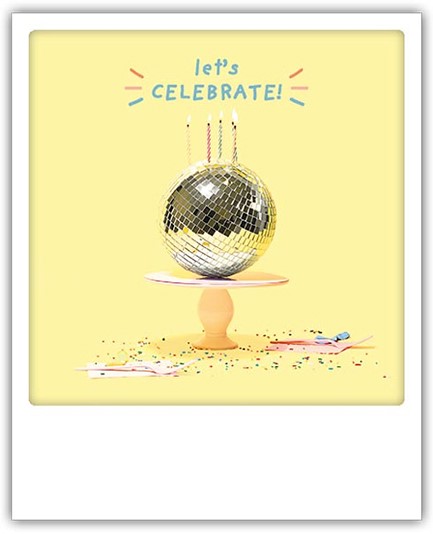 ΚΑΡΤΑ PICKMOTION ΜΟΝΗ LET'S CELEBRATE