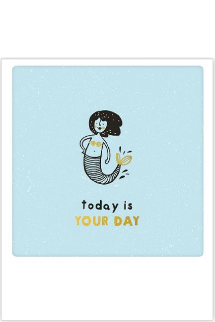 ΚΑΡΤΑΚΙ PICKMOTION ΜΟΝΟ TODAY IS YOUR DAY