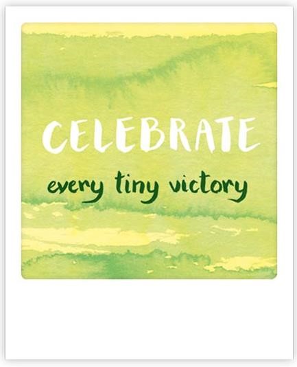 ΚΑΡΤΑΚΙ PICKMOTION ΜΟΝΟ CELEBRATE EVERY TINY VICTORY