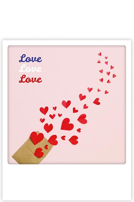 ΚΑΡΤΑ PICKMOTION ΜΟΝΗ LOVE LOVE LOVE