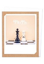 ΚΑΡΤΑ PICKMOTION ΜΟΝΗ MR AND MRS CHESS