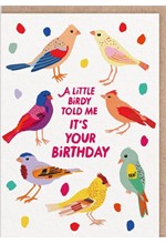 ΚΑΡΤΑ OHH DEER BIRDIES HAPPY BIRTHDAY CARD 11157