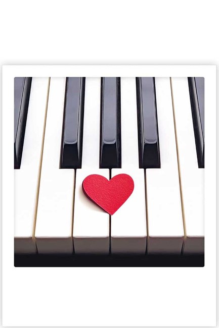 ΚΑΡΤΑ PICKMOTION ΜΟΝΗ PIANO HEART