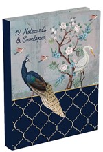 ΚΑΡΤΑ ΕΥΧΕΤΗΡΙΑ ΣΕΤ 12ΤΕΜ.ΜΕ ΦΑΚΕΛΟ THE GIFTED STATIONERY OPULENCE B