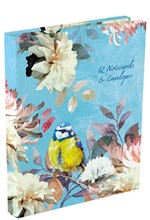ΚΑΡΤΑ ΕΥΧΕΤΗΡΙΑ ΣΕΤ 12ΤΕΜ.ΜΕ ΦΑΚΕΛΟ THE GIFTED STATIONERY SUMPHONY A