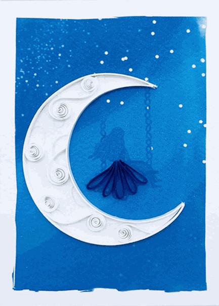 ΚΑΡΤΑΚΙ ΕΥΧΕΤΗΡΙΟ QUILLING FILIGRANA ΜΝ010 ΟΝΕΙΡΟ
