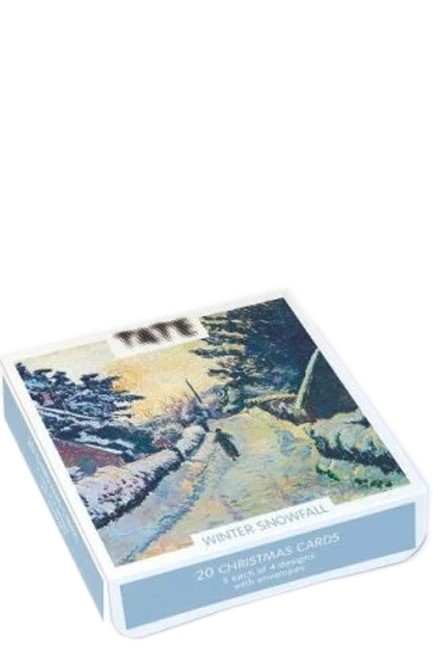 ΚΑΡΤΑ ΕΥΧΕΤΗΡΙΑ ΣΕΤ 20ΤΕΜ.ΜΕ ΦΑΚΕΛΟ TATE-WINTER SNOWFALL