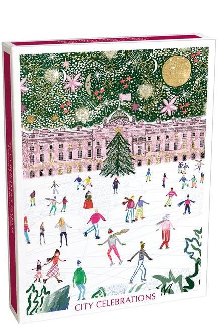 ΚΑΡΤΑ ΕΥΧΕΤΗΡΙΑ XMAS ΣΕΤ 16ΤΕΜ.ΜΕ ΦΑΚΕΛΟ MUSEUMS & GALLERIES CITY CELEBRATIONS