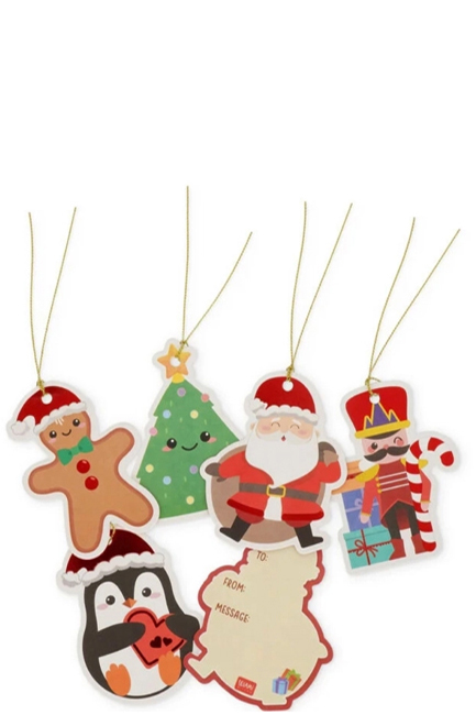 ΚΑΡΤΑΚΙ ΔΩΡΟΥ XMAS LEGAMI ΣΕΤ 10ΤΕΜ.TAGKIT3