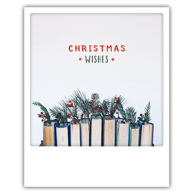 ΚΑΡΤΑ XMAS PICKMOTION ΜΟΝΗ CHRISTMAS WISHES BOOKS