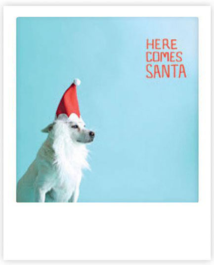 ΚΑΡΤΑ XMAS PICKMOTION ΜΟΝΗ HERE COMES SANTA