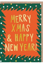 ΚΑΡΤΑ XMAS OHH DEER MERRY XMAS TYPOGRAPHIC GREETING CARD 12813