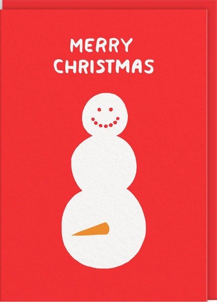 ΚΑΡΤΑ XMAS OHH DEER MERRY CHRISTMAS SNOWMAN 12113