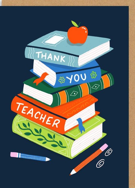 ΚΑΡΤΑ OHH DEER THANK YOU TEACHER BOOKS 6721
