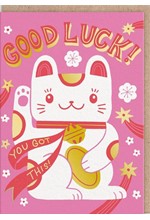 ΚΑΡΤΑ OHH DEER LUCKY CAT GOOD LUCK 9825