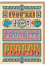 ΚΑΡΤΑ OHH DEER ONE OF FAVOURITE PEOPLE 9845