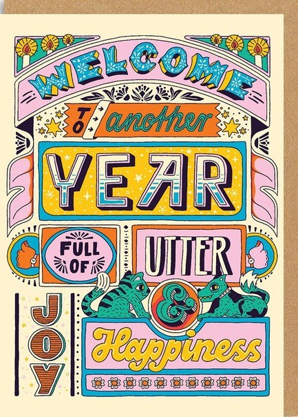 ΚΑΡΤΑ OHH DEER ANOTHER YEAR FULL OF HAPPINESS 6669