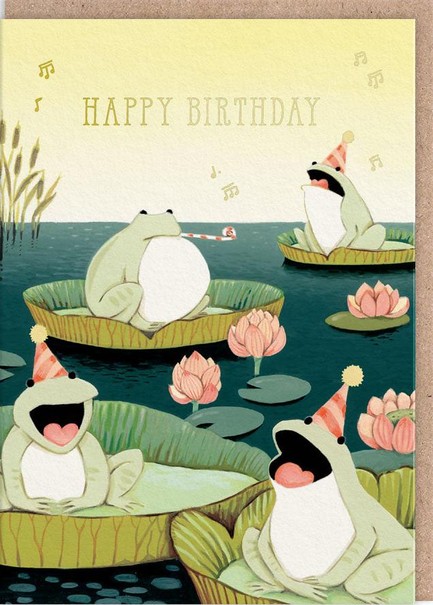 ΚΑΡΤΑ OHH DEER SINGING FROGS 12246