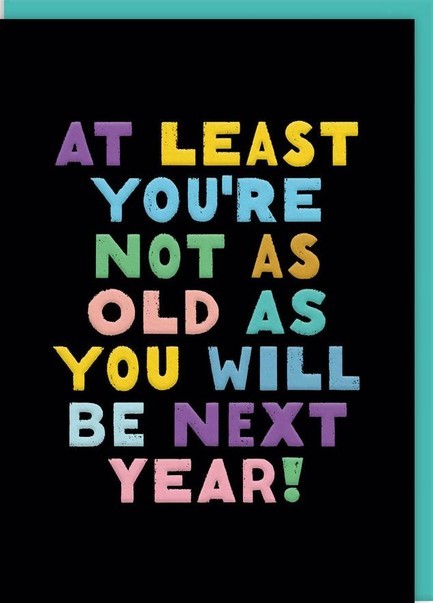 ΚΑΡΤΑ OHH DEER NOT AS OLD AS YOU WILL BE 9616