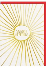 ΚΑΡΤΑ XMAS OHH DEER SEASONS GREETINGS STARBURST 12115