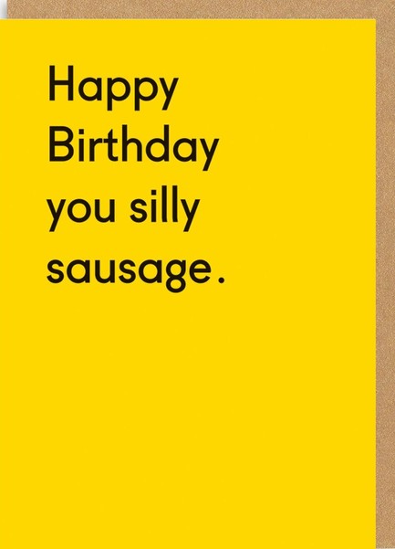 ΚΑΡΤΑ OHH DEER SILLY SAUSAGE 4065