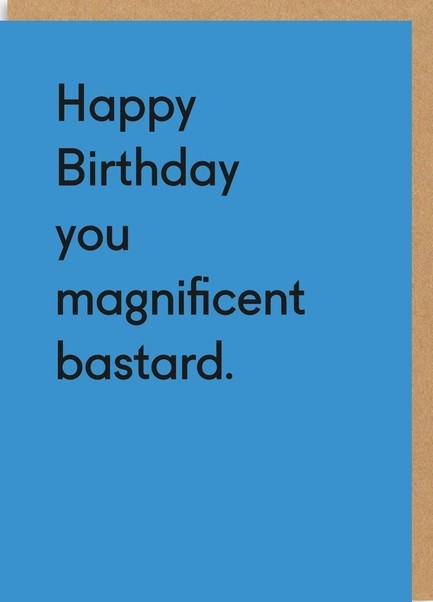 ΚΑΡΤΑ OHH DEER YOU MAGNIFICENT BASTARD 3393