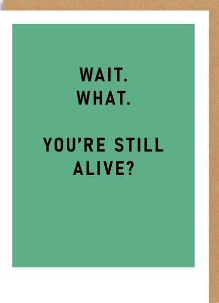 ΚΑΡΤΑ OHH DEER YOU'RE STILL ALIVE? 9246