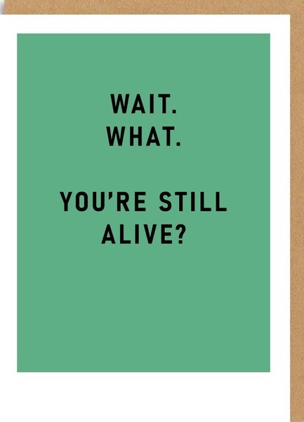 ΚΑΡΤΑ OHH DEER YOU'RE STILL ALIVE? 9246