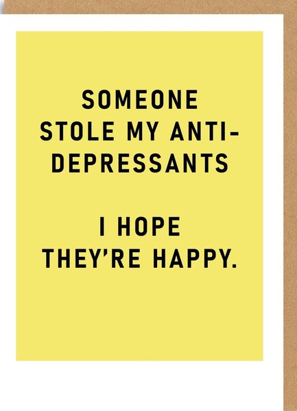 ΚΑΡΤΑ OHH DEER ANTI DEPRESSANTS 9247