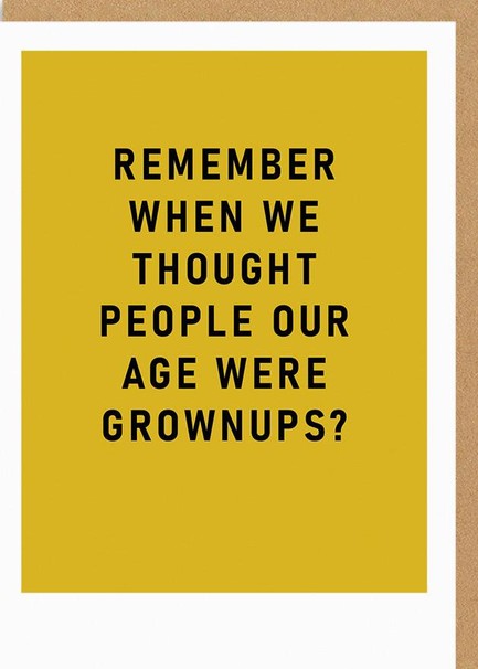 ΚΑΡΤΑ OHH DEER REMEMBER GROWN UPS 7321
