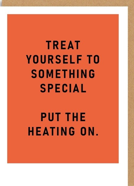 ΚΑΡΤΑ OHH DEER TREAT YOURSELF CENTRAL HEATING 9249