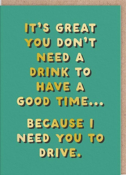 ΚΑΡΤΑ OHH DEER I NEED YOU TO DRIVE 13092