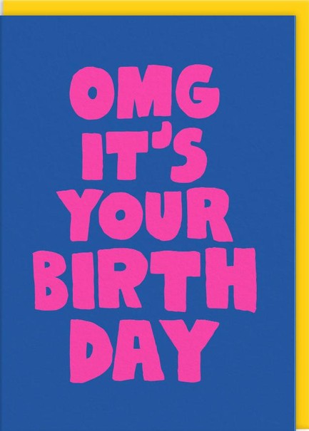 ΚΑΡΤΑ OHH DEER OMG IT'S YOUR BIRTHDAY 9261