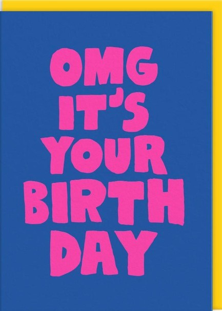 ΚΑΡΤΑ OHH DEER OMG IT'S YOUR BIRTHDAY 9261