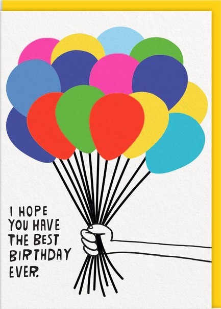 ΚΑΡΤΑ OHH DEER BIRTHDAY BALLOONS 11165