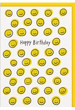 ΚΑΡΤΑ OHH DEER YELLOW SMILEY HAPPY BIRTHDAY 11160